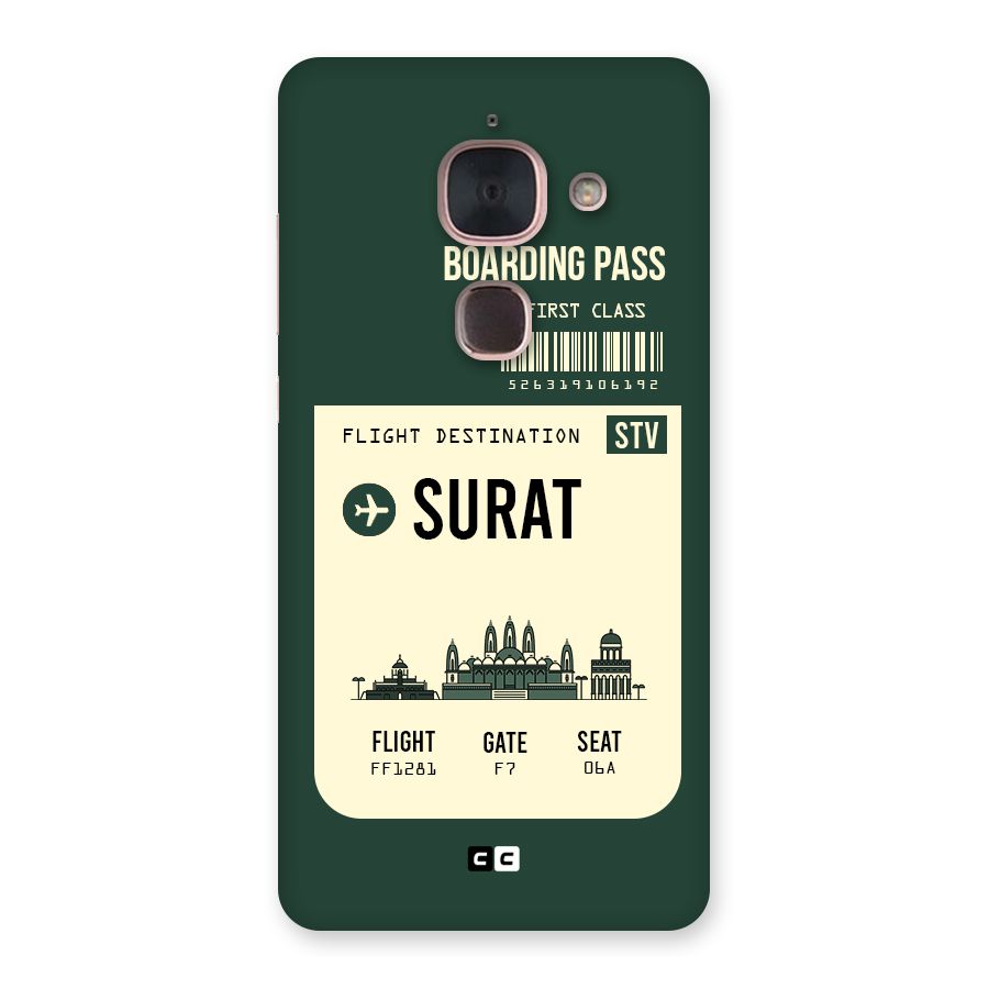 Surat Boarding Pass Back Case for Le Max 2
