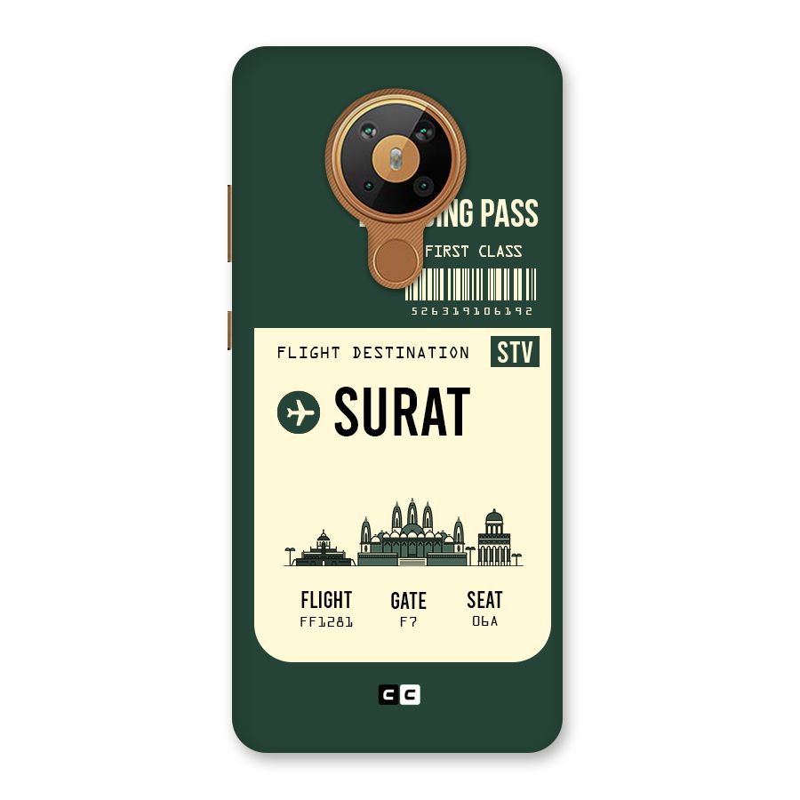 Surat Boarding Pass Back Case for Nokia 5.3