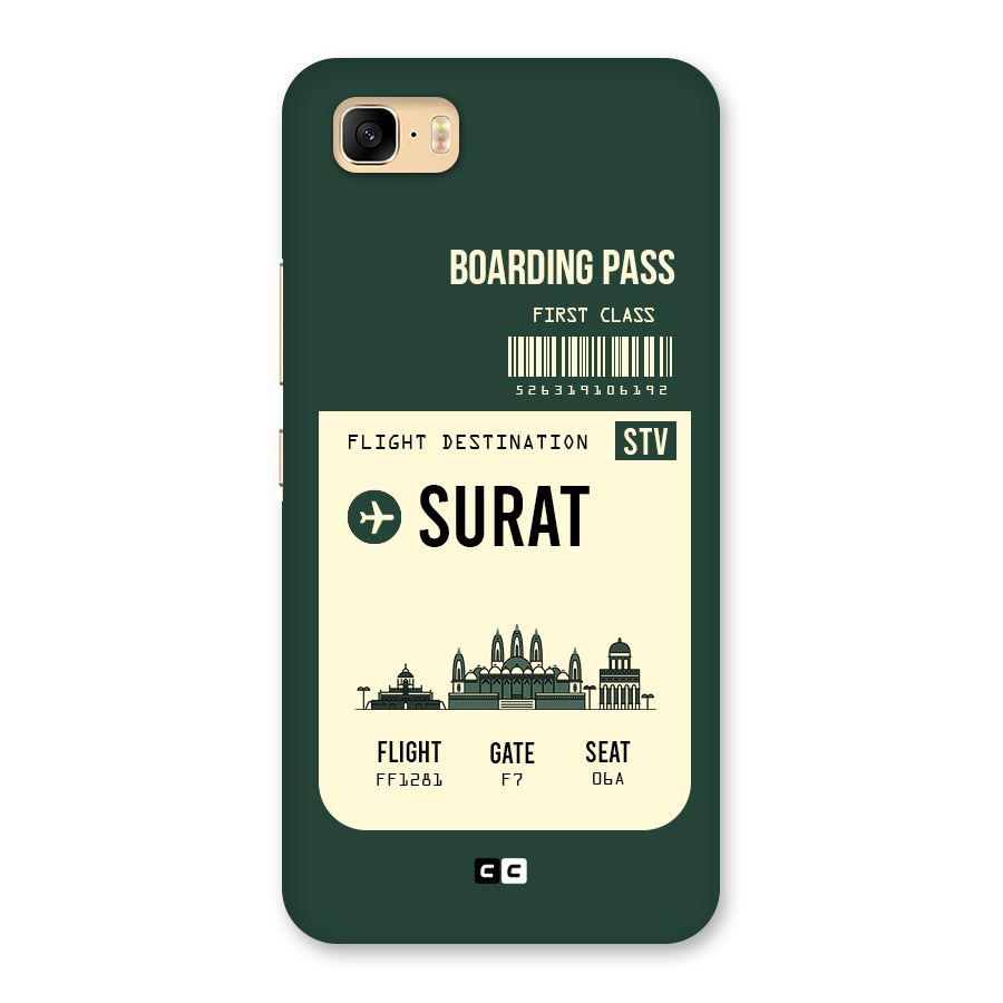Surat Boarding Pass Back Case for Zenfone 3s Max