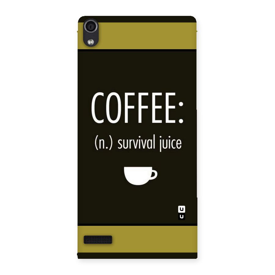 Survival Juice Back Case for Ascend P6