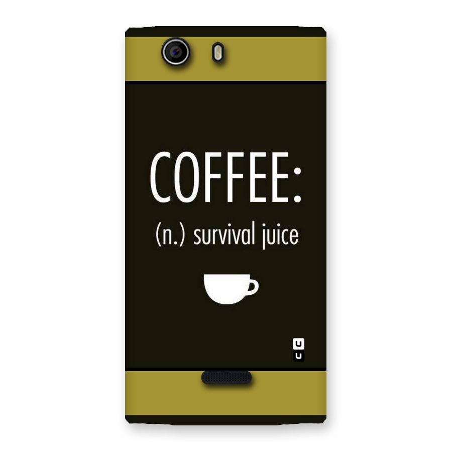 Survival Juice Back Case for Canvas Nitro 2 E311