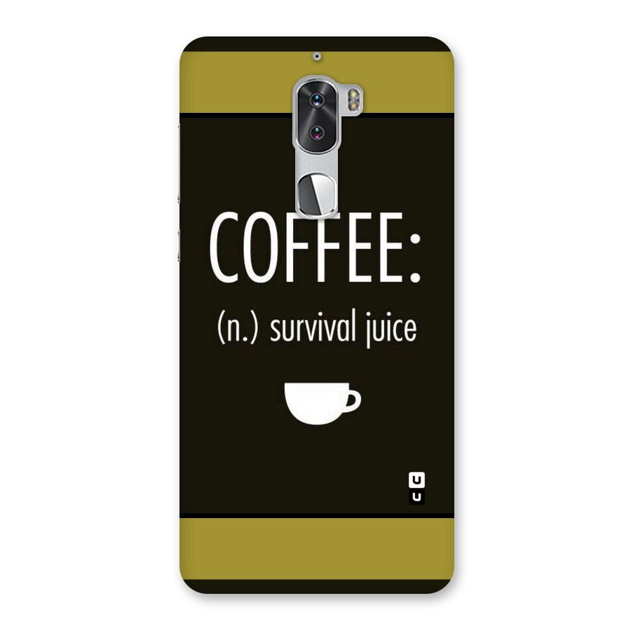 Survival Juice Back Case for Coolpad Cool 1