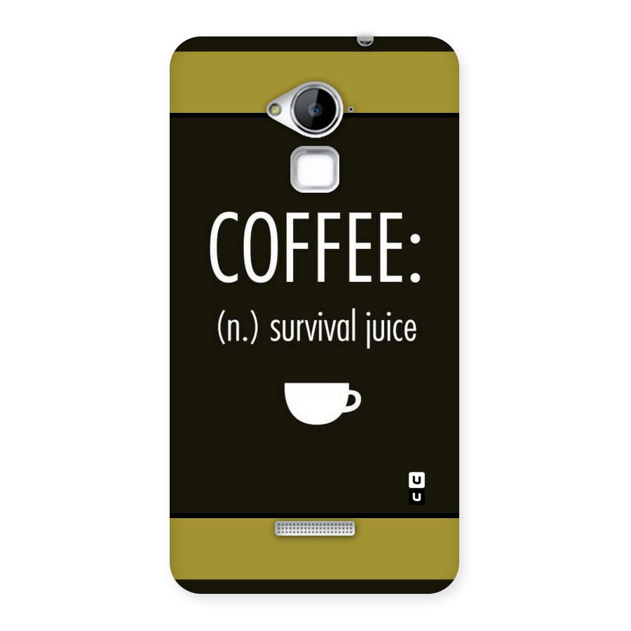 Survival Juice Back Case for Coolpad Note 3
