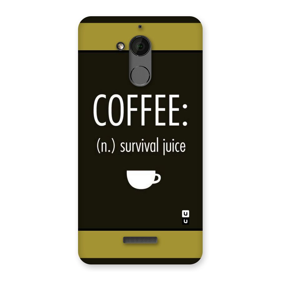 Survival Juice Back Case for Coolpad Note 5