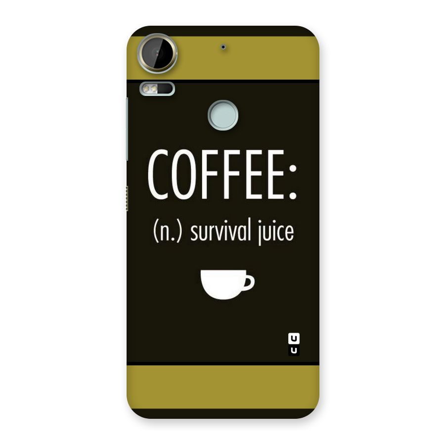 Survival Juice Back Case for Desire 10 Pro