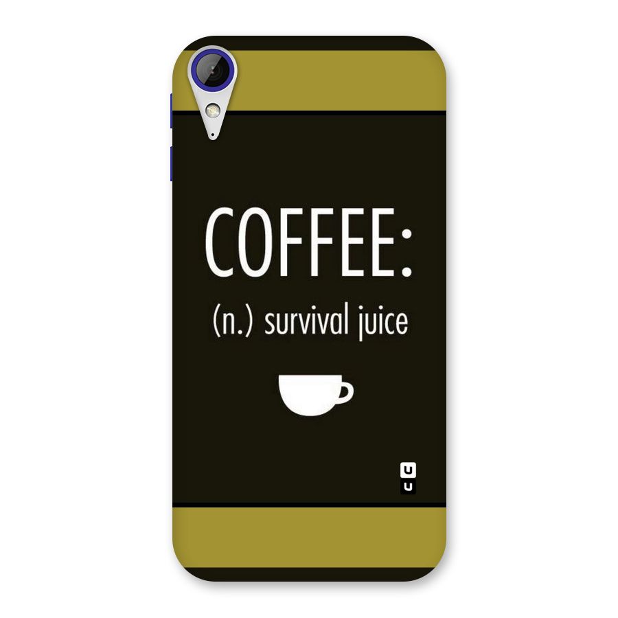 Survival Juice Back Case for Desire 830