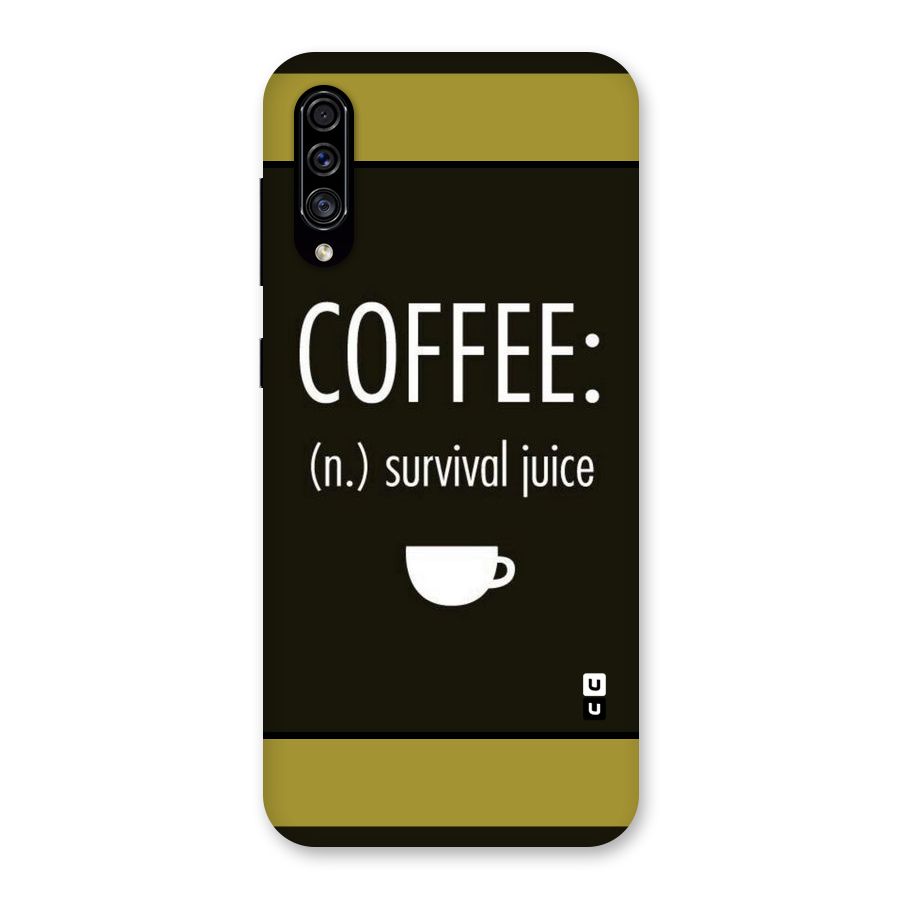 Survival Juice Back Case for Galaxy A30s