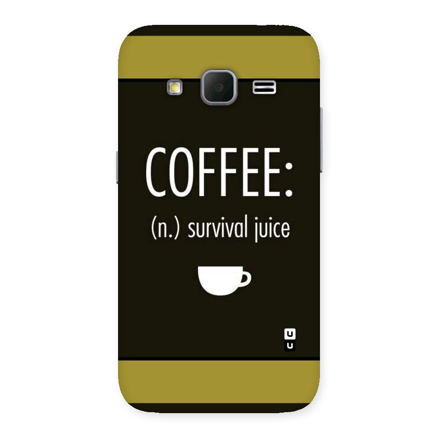 Survival Juice Back Case for Galaxy Core Prime
