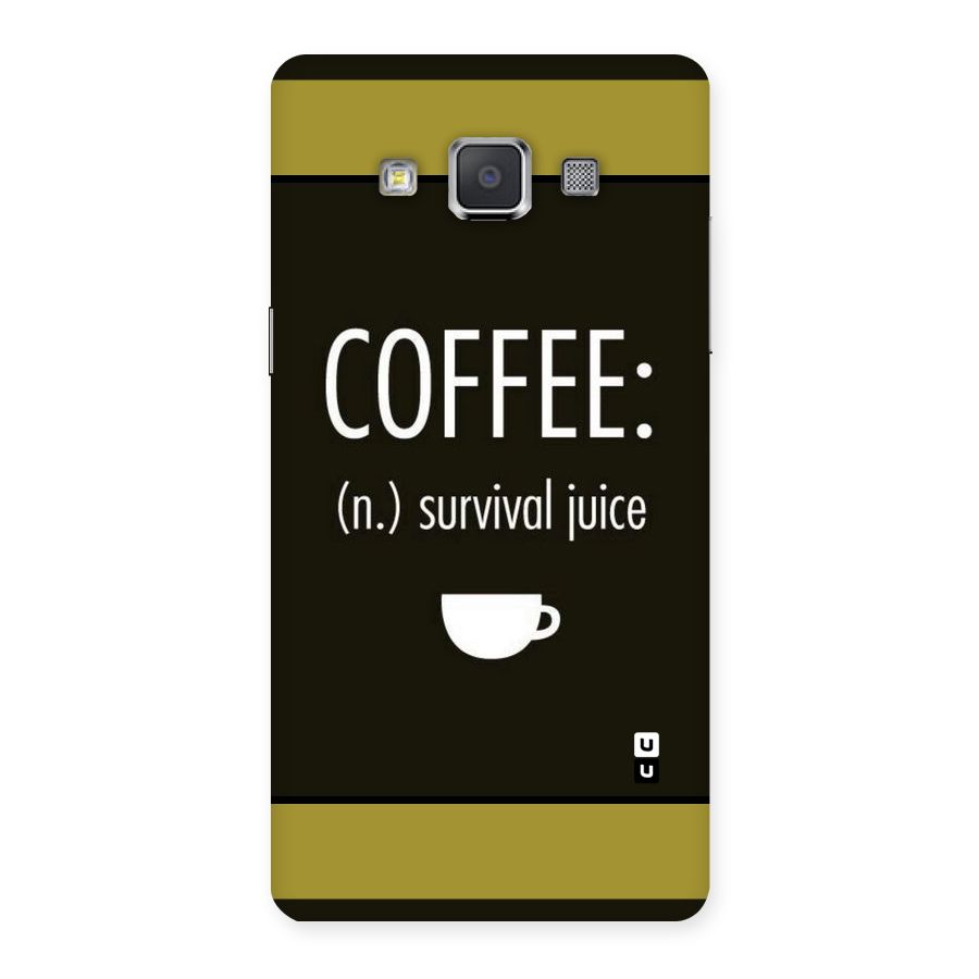 Survival Juice Back Case for Galaxy Grand 3