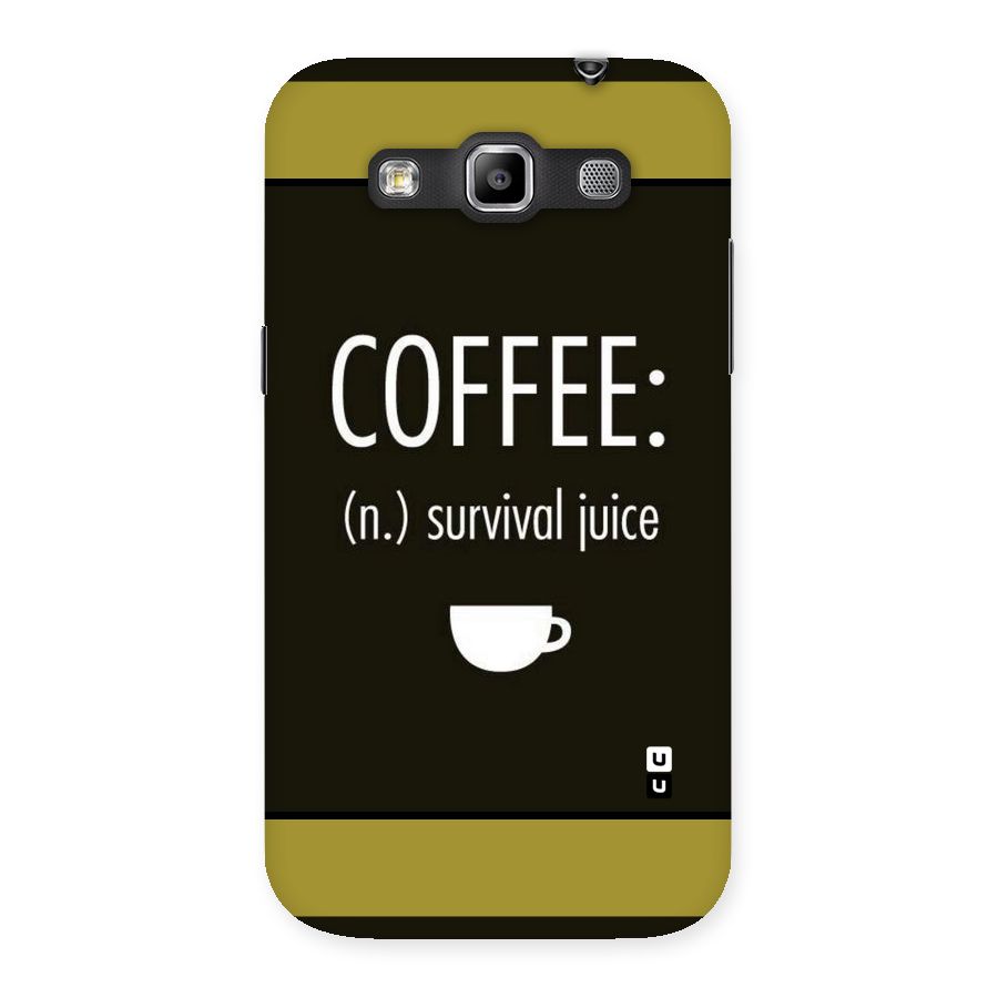 Survival Juice Back Case for Galaxy Grand Quattro