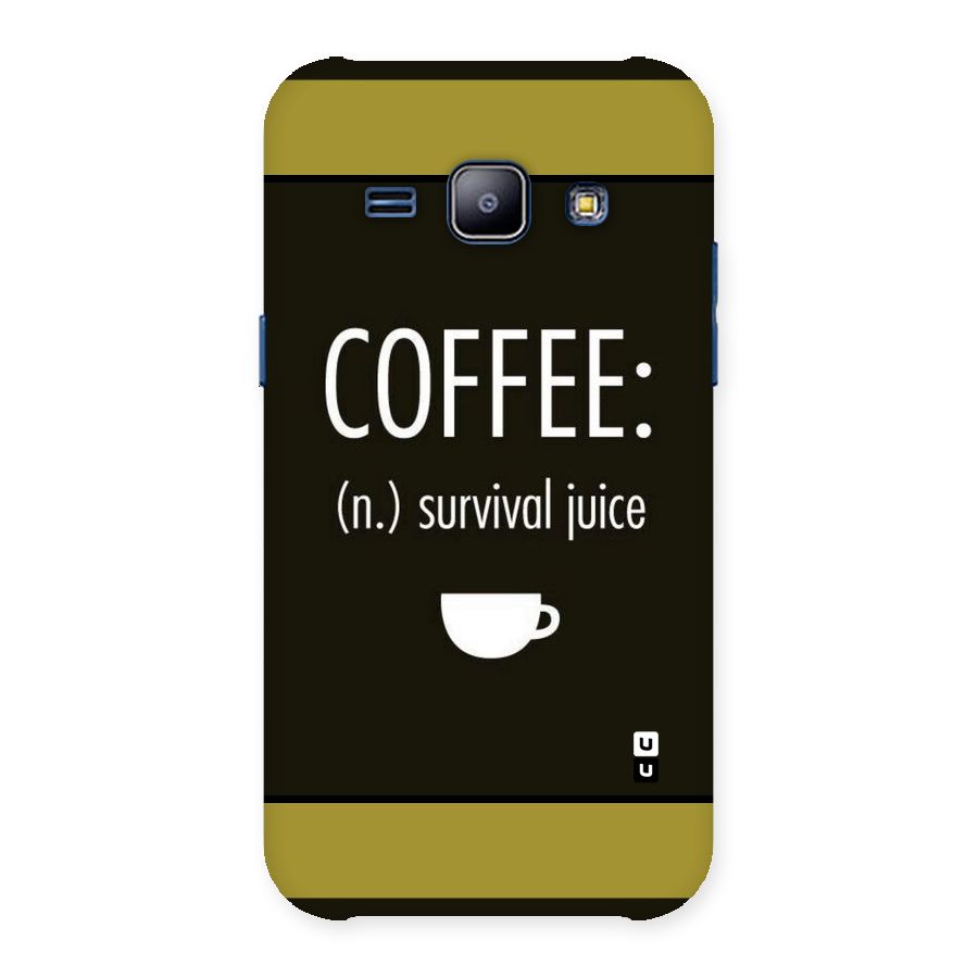 Survival Juice Back Case for Galaxy J1