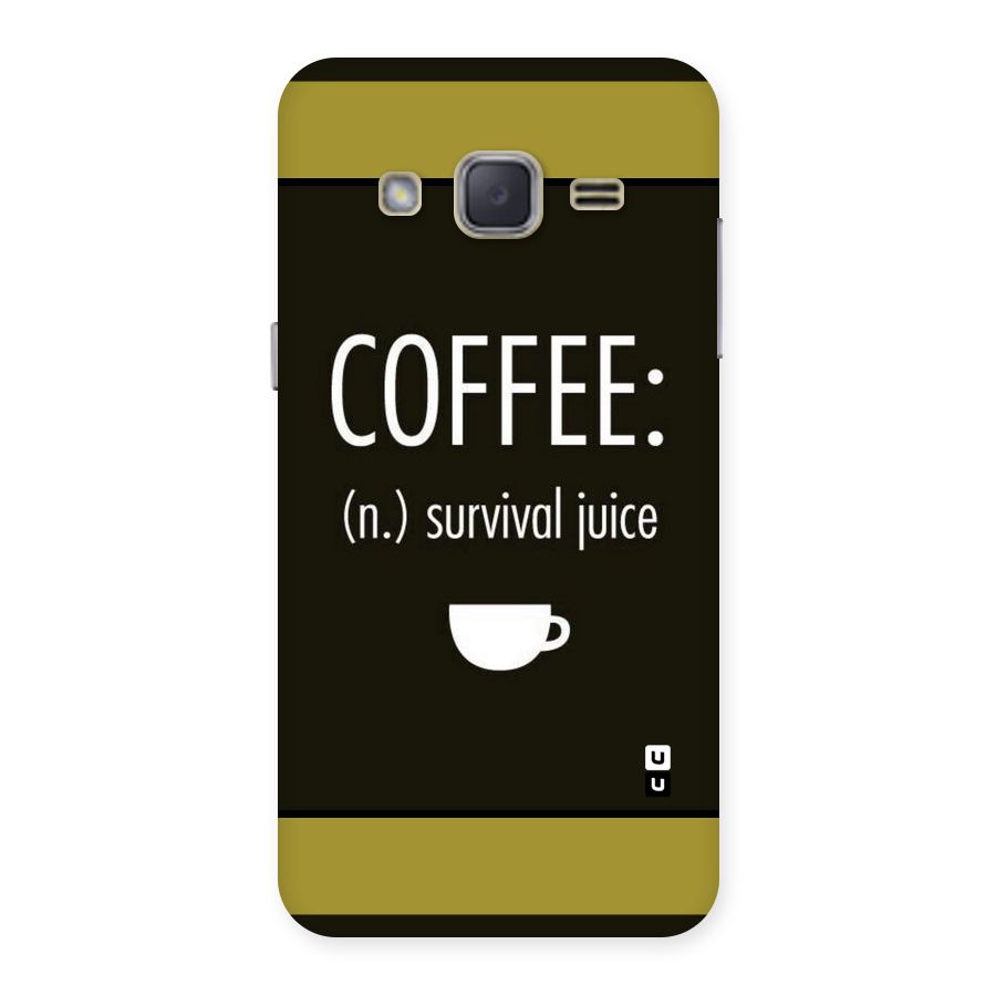Survival Juice Back Case for Galaxy J2