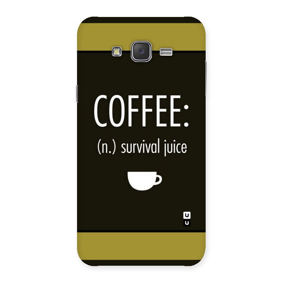 Survival Juice Back Case for Galaxy J7
