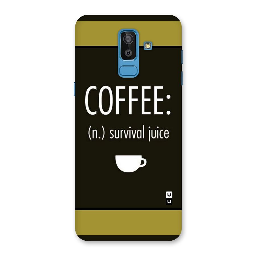 Survival Juice Back Case for Galaxy J8