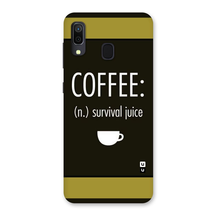 Survival Juice Back Case for Galaxy M10s