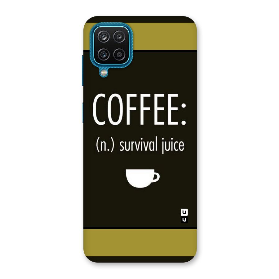 Survival Juice Back Case for Galaxy M12