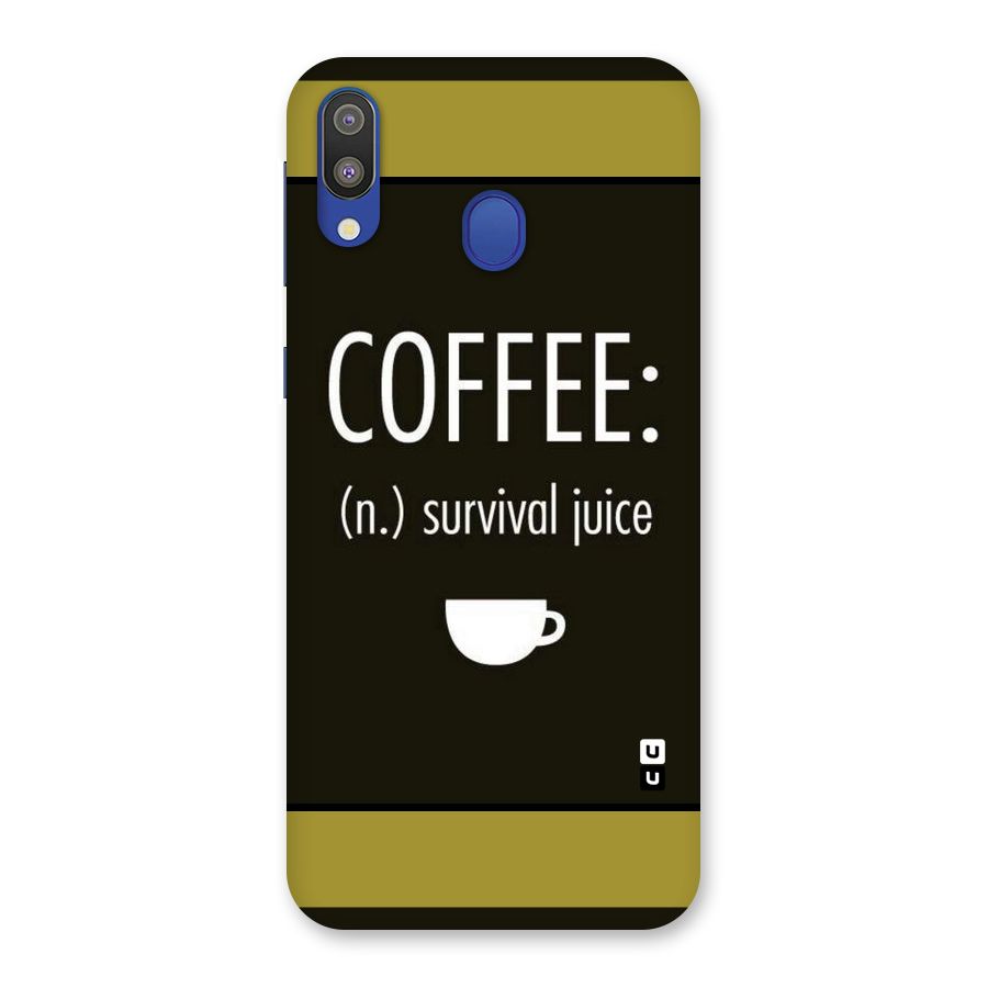 Survival Juice Back Case for Galaxy M20