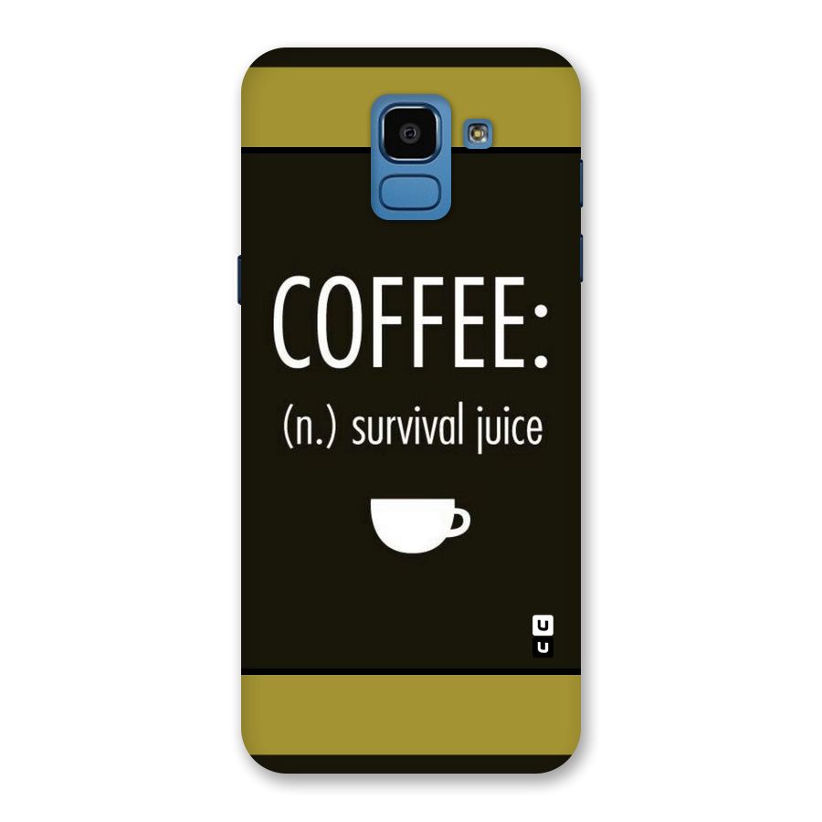 Survival Juice Back Case for Galaxy On6