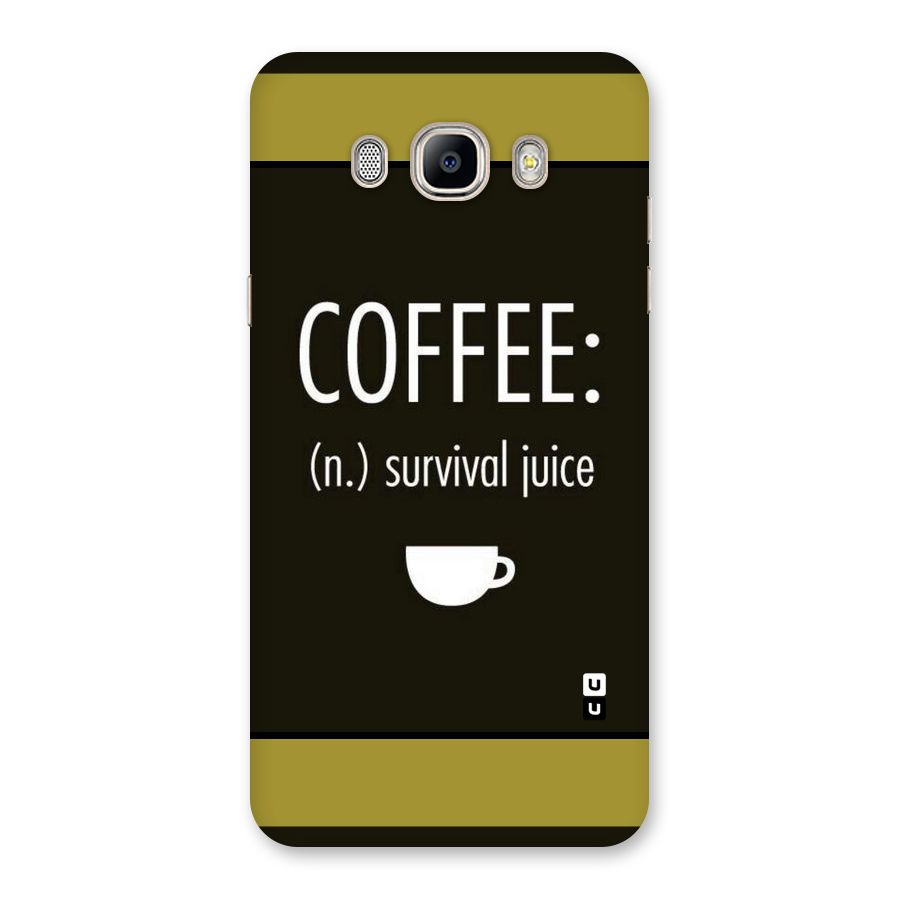 Survival Juice Back Case for Galaxy On8