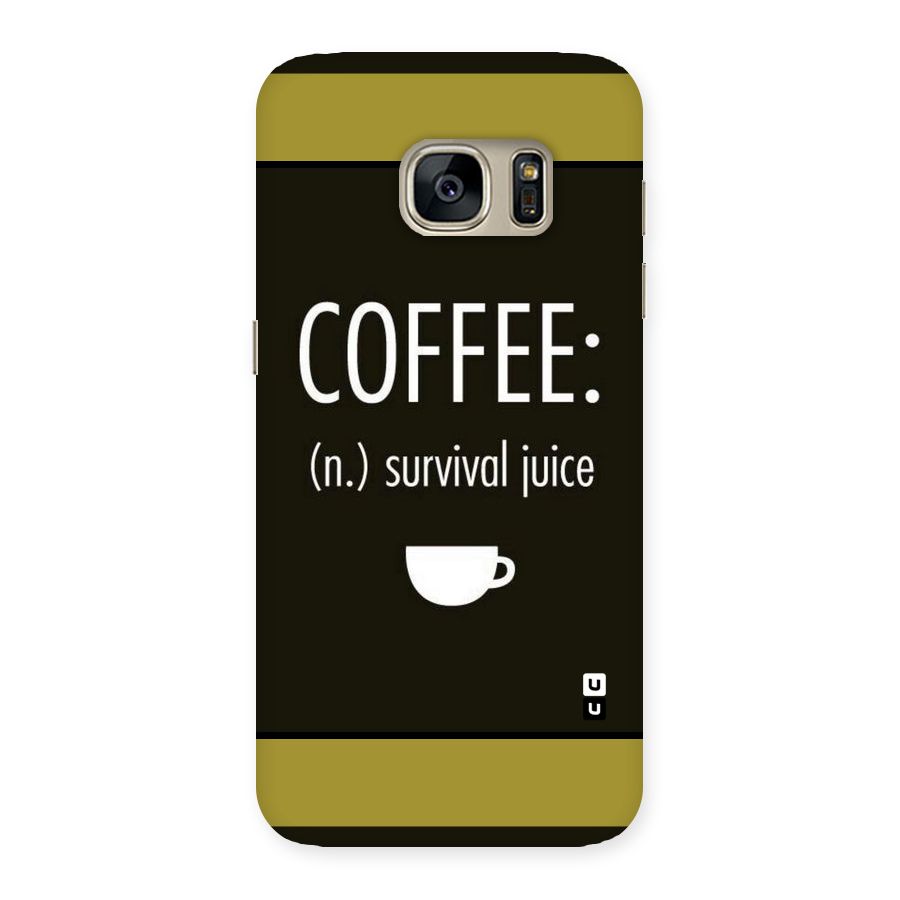 Survival Juice Back Case for Galaxy S7