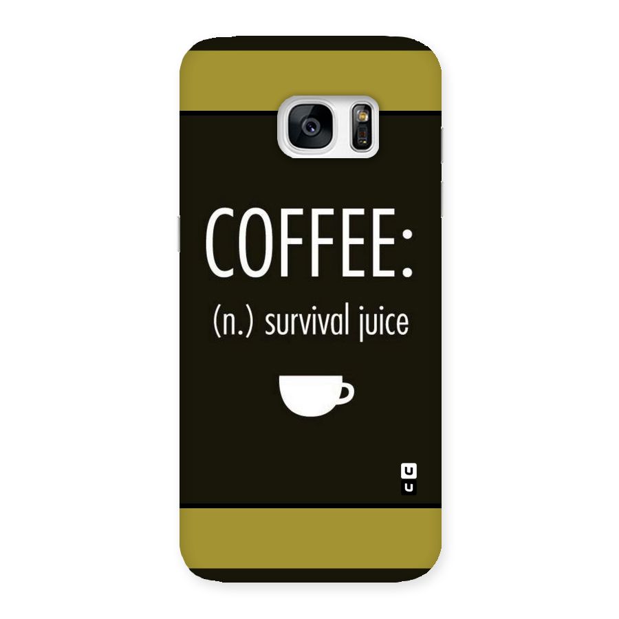 Survival Juice Back Case for Galaxy S7 Edge