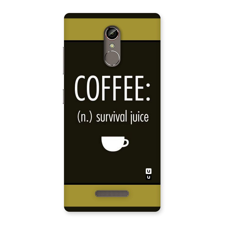 Survival Juice Back Case for Gionee S6s