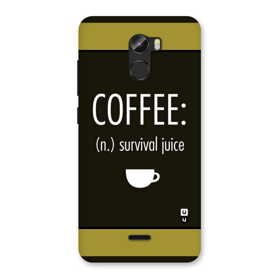 Survival Juice Back Case for Gionee X1