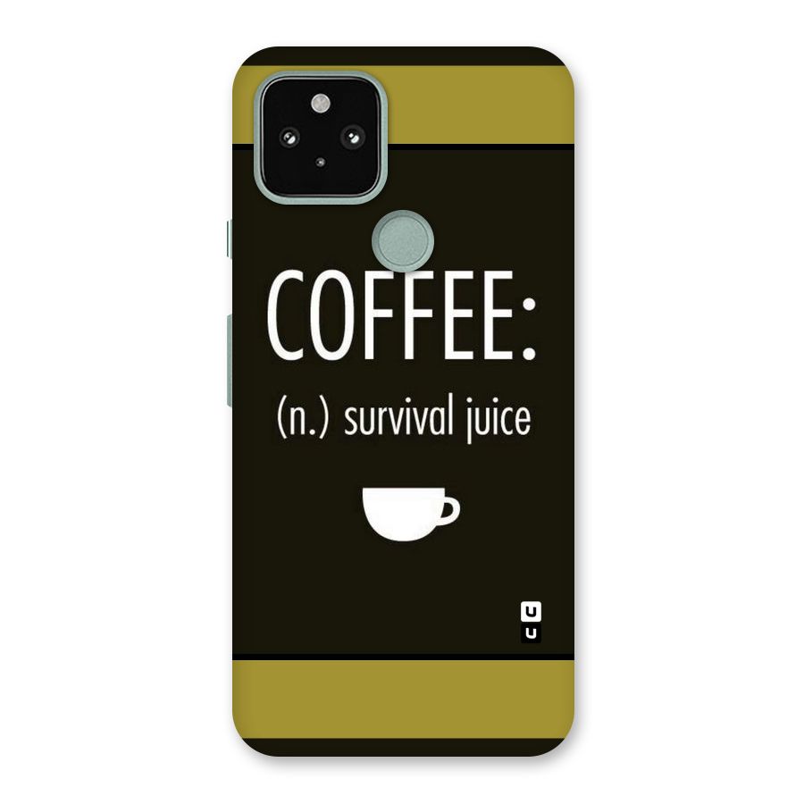 Survival Juice Back Case for Google Pixel 5