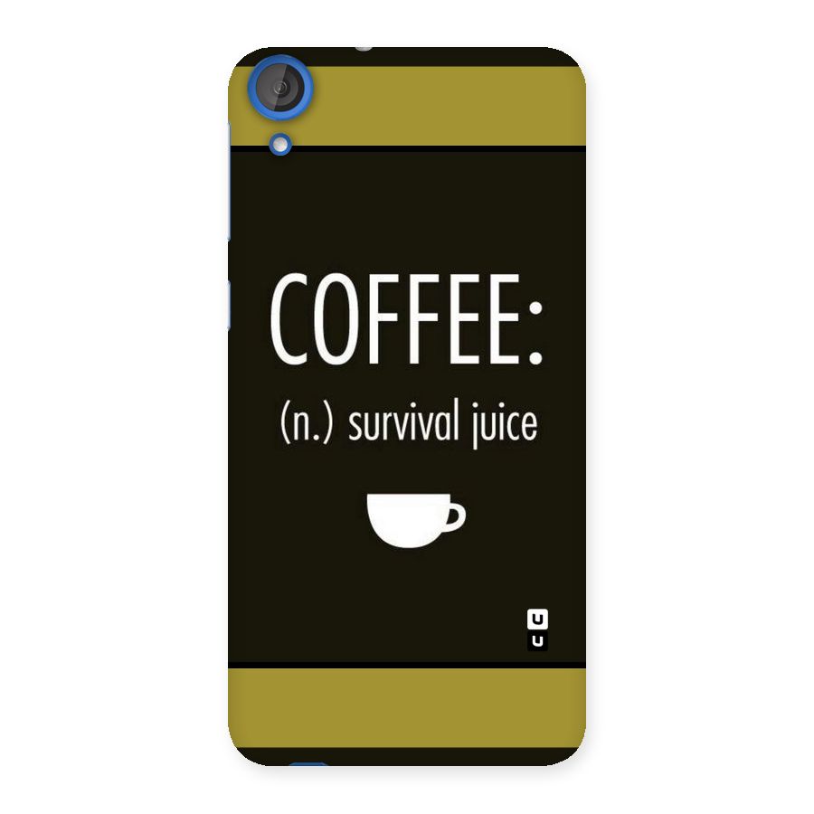 Survival Juice Back Case for HTC Desire 820