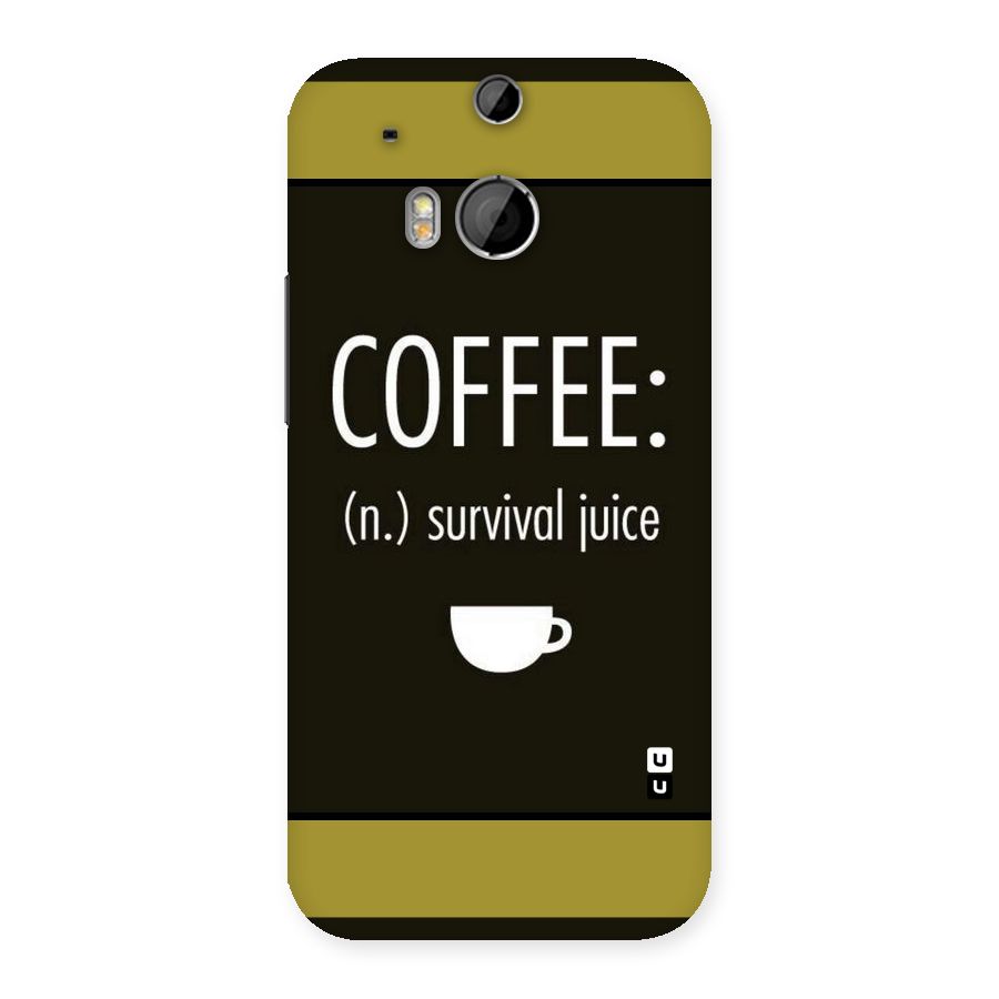 Survival Juice Back Case for HTC One M8