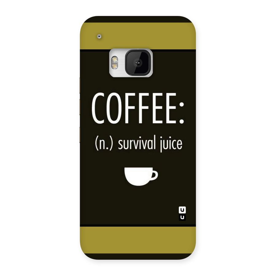 Survival Juice Back Case for HTC One M9