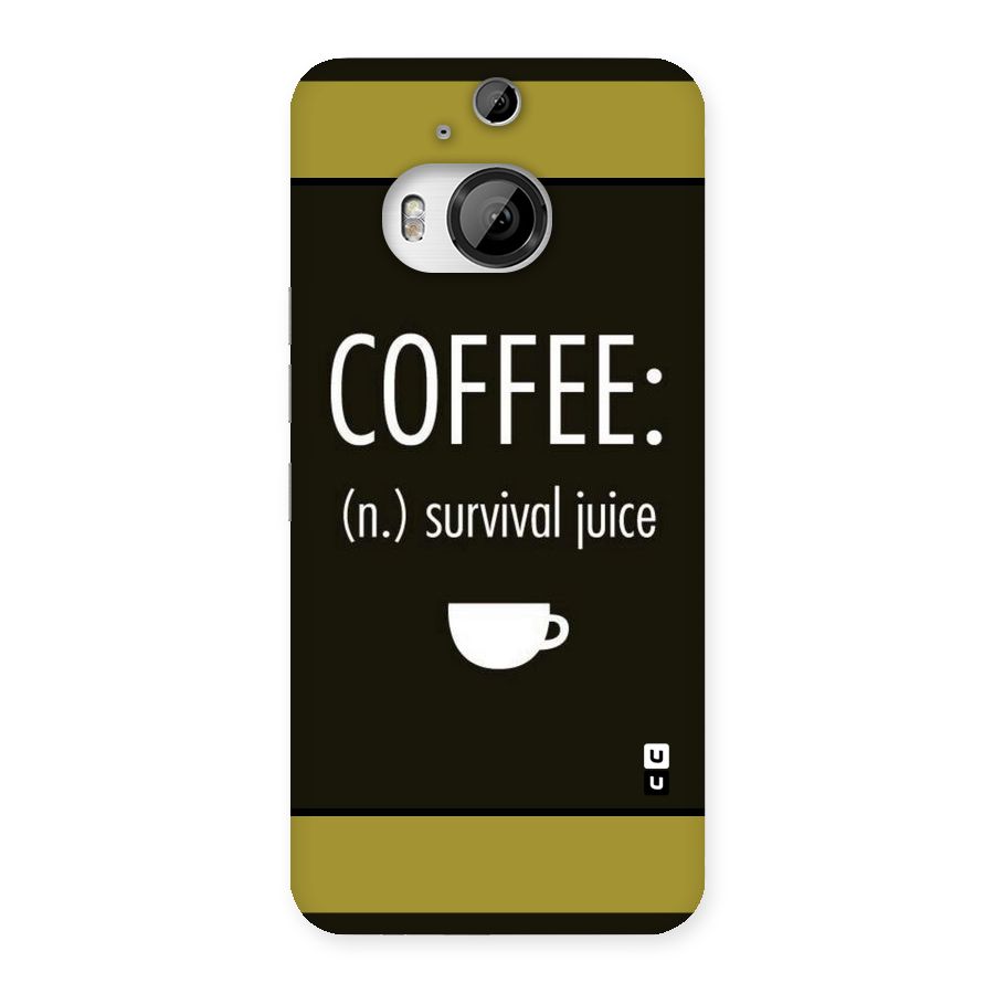 Survival Juice Back Case for HTC One M9 Plus