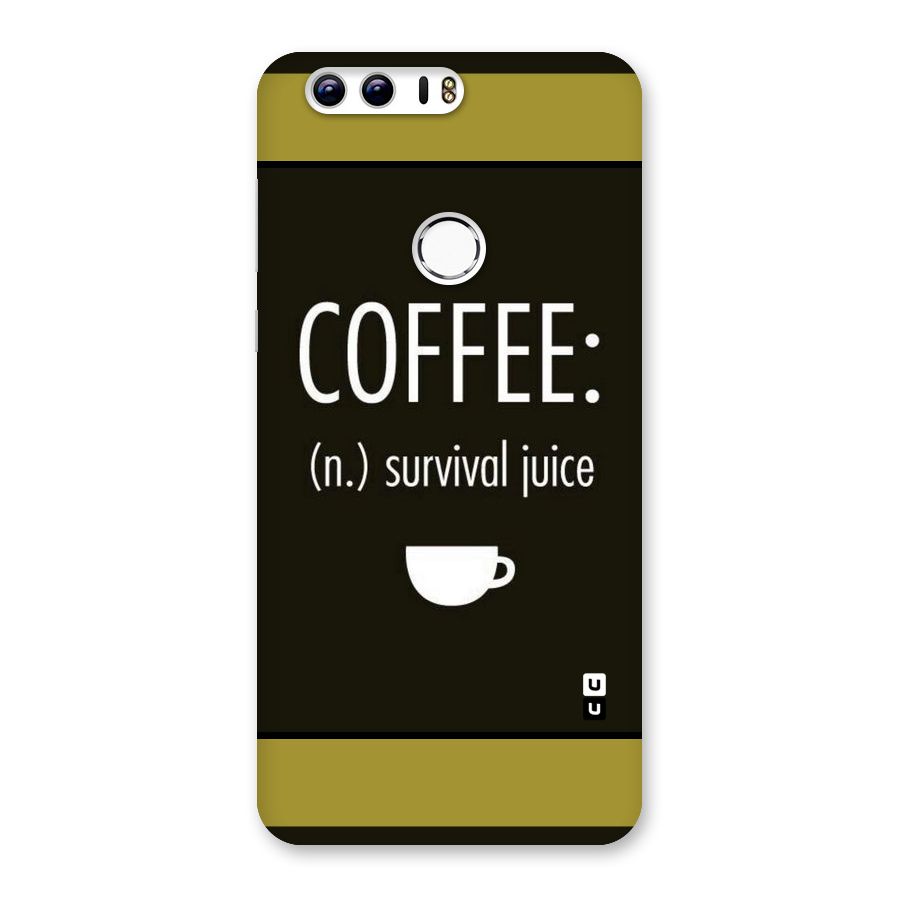 Survival Juice Back Case for Honor 8