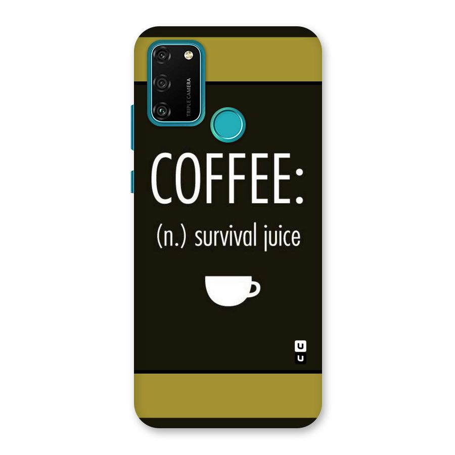 Survival Juice Back Case for Honor 9A