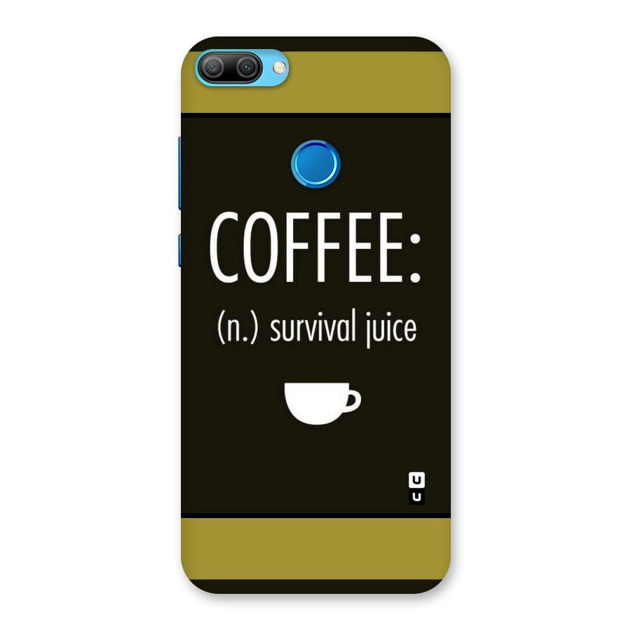 Survival Juice Back Case for Honor 9N
