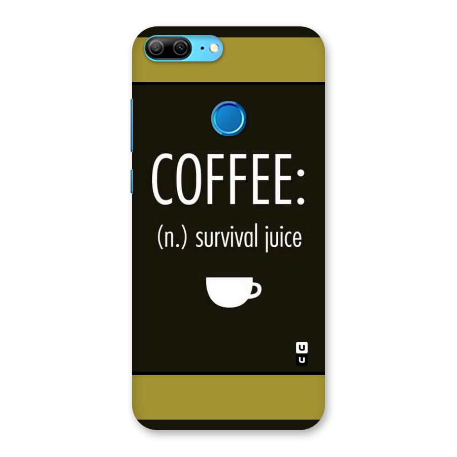 Survival Juice Back Case for Honor 9 Lite