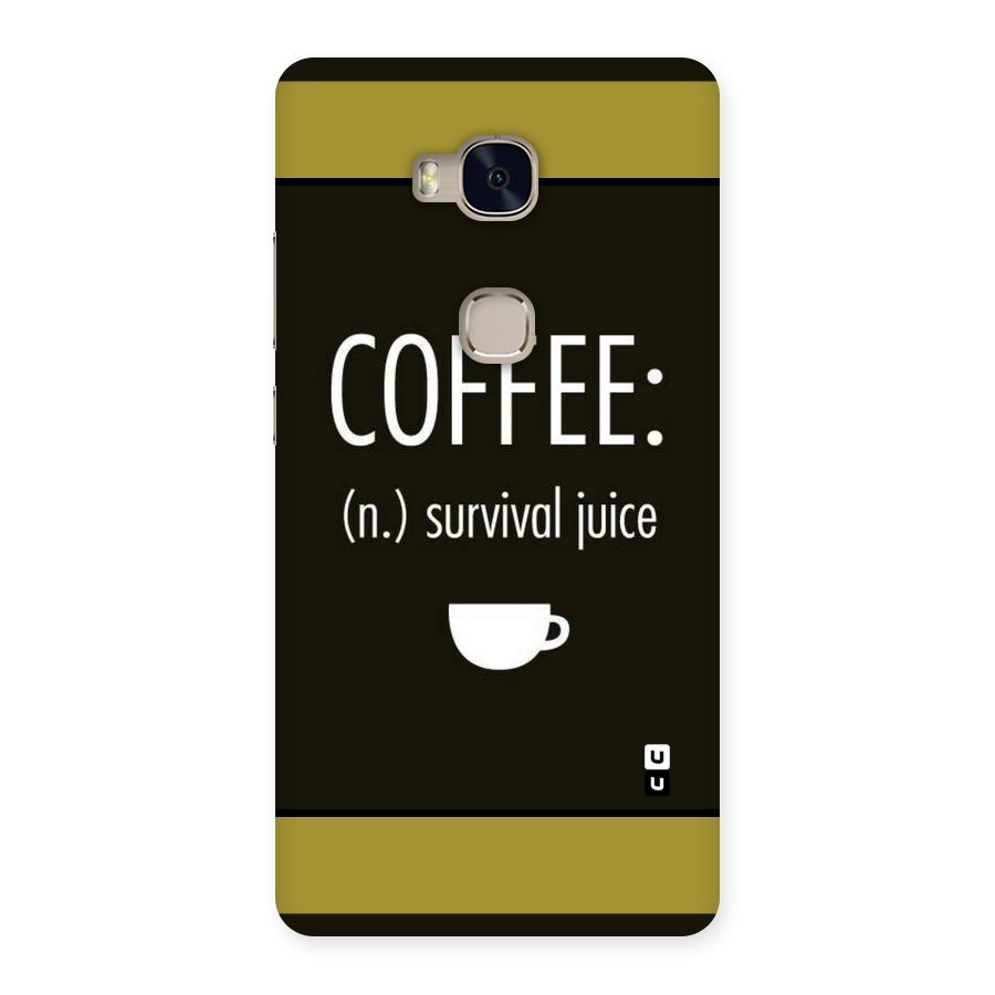 Survival Juice Back Case for Huawei Honor 5X