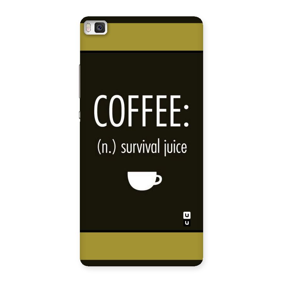 Survival Juice Back Case for Huawei P8
