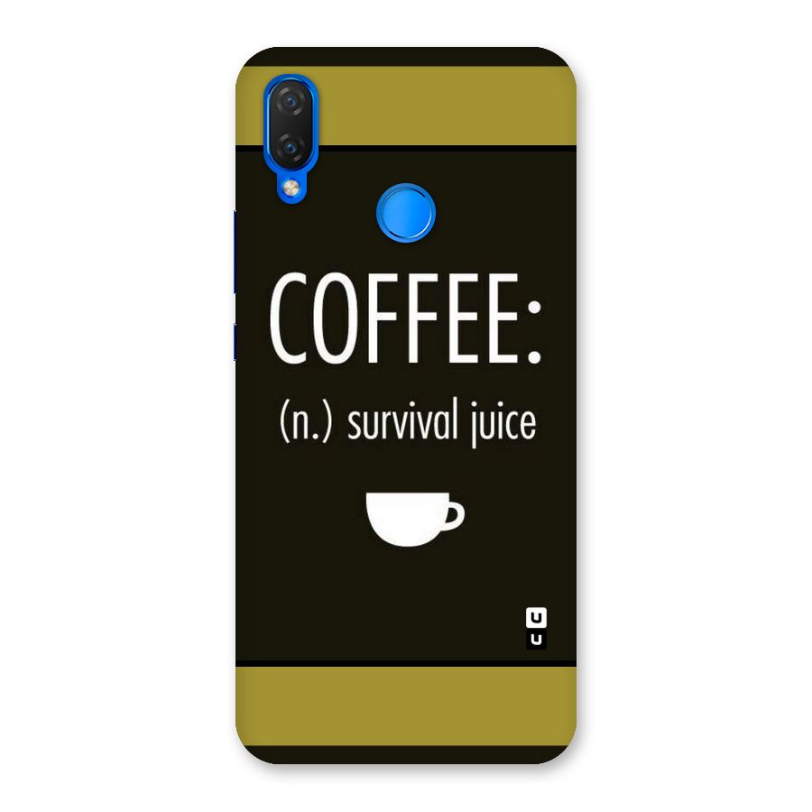 Survival Juice Back Case for Huawei P Smart+