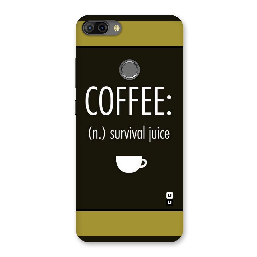 Survival Juice Back Case for Infinix Hot 6 Pro
