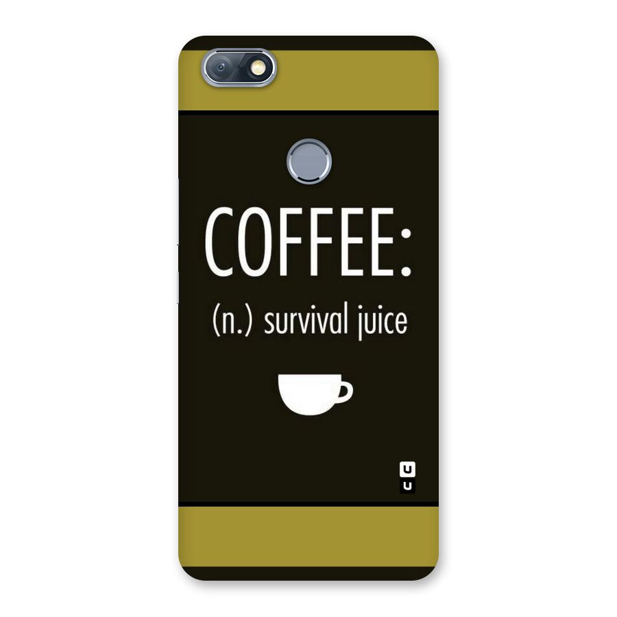 Survival Juice Back Case for Infinix Note 5