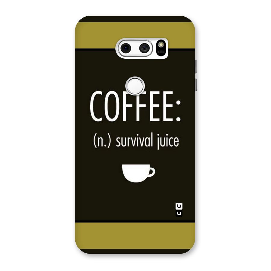 Survival Juice Back Case for LG V30