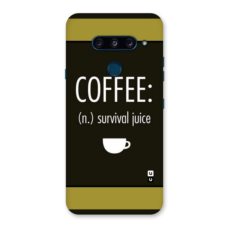 Survival Juice Back Case for LG  V40 ThinQ