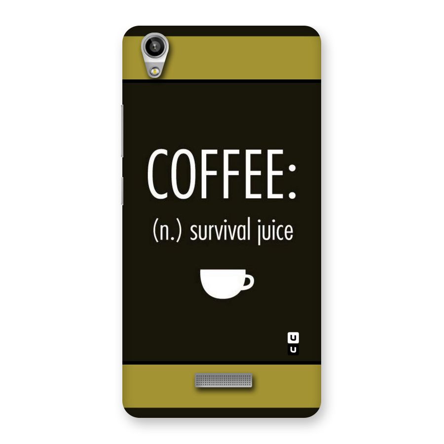 Survival Juice Back Case for Lava-Pixel-V1