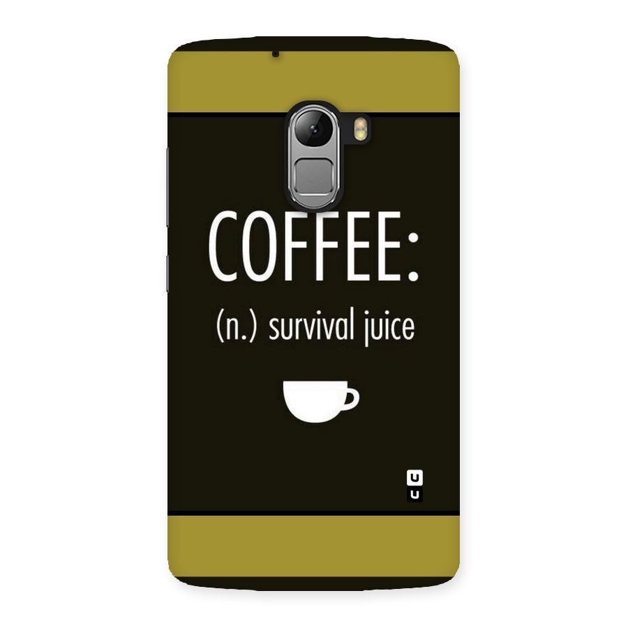 Survival Juice Back Case for Lenovo K4 Note