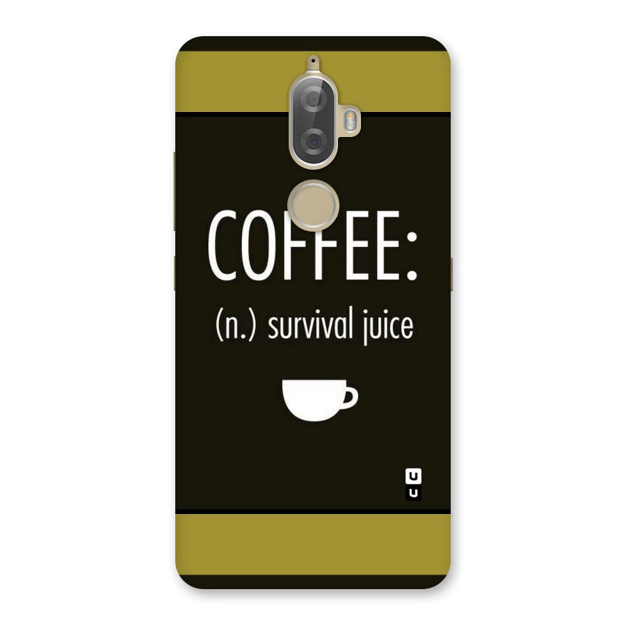 Survival Juice Back Case for Lenovo K8 Plus