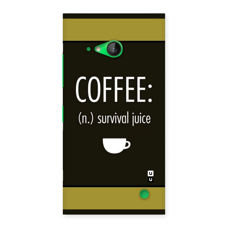Survival Juice Back Case for Lumia 730