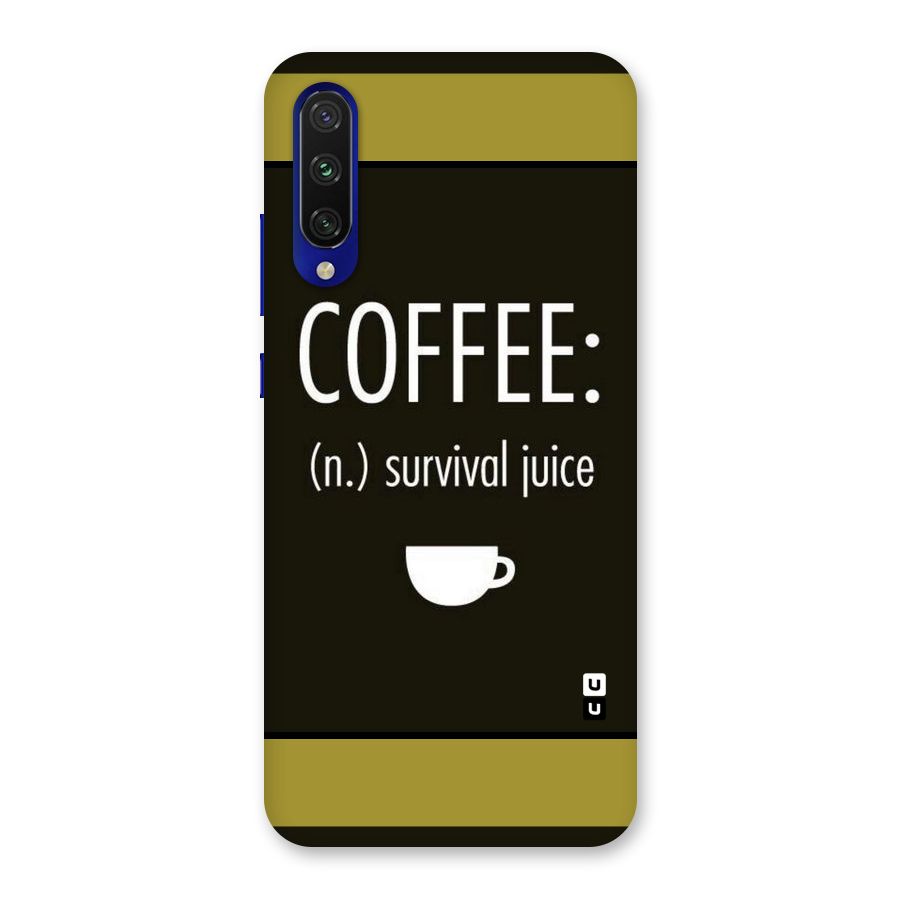 Survival Juice Back Case for Mi A3