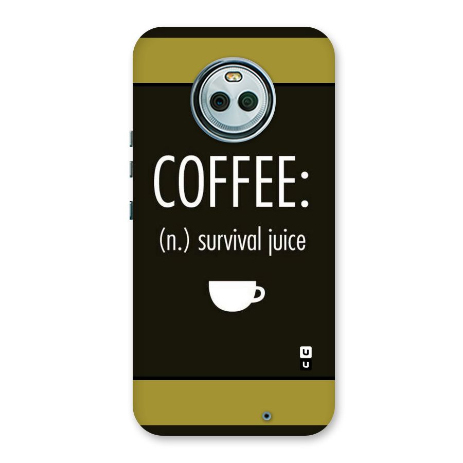 Survival Juice Back Case for Moto X4