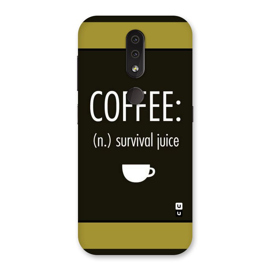 Survival Juice Back Case for Nokia 4.2